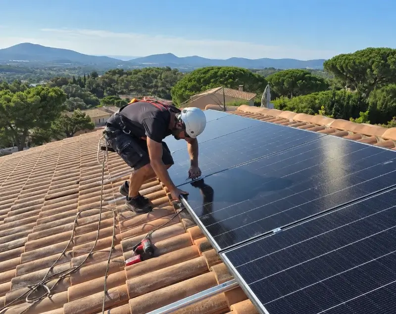 Installateur panneaux solaires Cournanel — pose photovoltaïque sur toiture